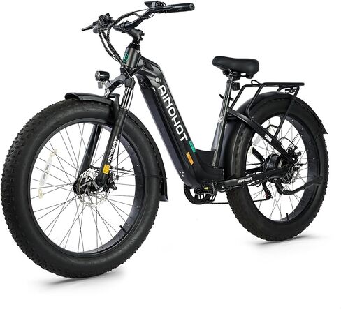 دراجة تيرا الكهربائية للبالغين ، 1000 واط الذروة Ebike ، 26 بوصة دراجة كهربائية الإطارات الدهنية ، 20 ميلاً في الساعة 56 ميلاً من الدراجة الجبلية الكهربائية ، 48 فولت 13AH محاضرة بطارية قابلة للإزالة Ebike ، UL2849 معتمدة ، إطار سبيكة الألومنيوم in Kuwait