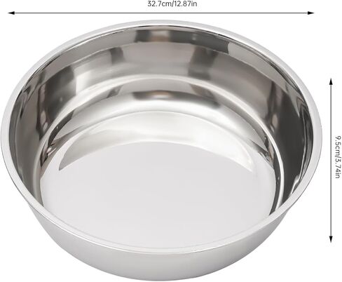 8.5 QT مجموعة بوفيه طبق QT ، وأطباق الغضب من الفولاذ المقاوم للصدأ من 4 عبوات لبوفيه ، ومواقف غذائية الماس الفاخرة الذهب مع غطاء وربط للحفلات ، وآمنة ، وآمنة ، تجميع سريع in Kuwait