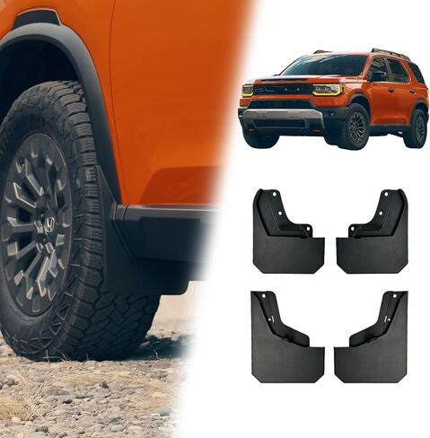 اللوحات الطينية المتوافقة مع سوبارو فورستر 2025 2026 ، 4pcs الجانب الأمامي والخلفي لا توجد إكسسوارات خارجية لدافع الحفر （غير ملائمة لعام 2025 2026 سوبارو فورستر ويلدرنيس） in Kuwait