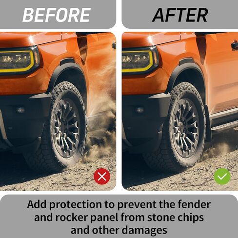 اللوحات الطينية المتوافقة مع سوبارو فورستر 2025 2026 ، 4pcs الجانب الأمامي والخلفي لا توجد إكسسوارات خارجية لدافع الحفر （غير ملائمة لعام 2025 2026 سوبارو فورستر ويلدرنيس） in Kuwait