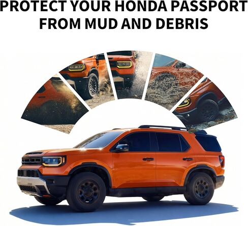 اللوحات الطينية المتوافقة مع سوبارو فورستر 2025 2026 ، 4pcs الجانب الأمامي والخلفي لا توجد إكسسوارات خارجية لدافع الحفر （غير ملائمة لعام 2025 2026 سوبارو فورستر ويلدرنيس） in Kuwait