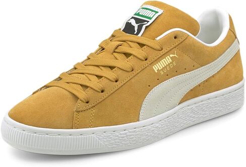 PUMA Suede Classic XXI Honey Mustard/Puma White 8.5 D (M) in Saudi Arabia