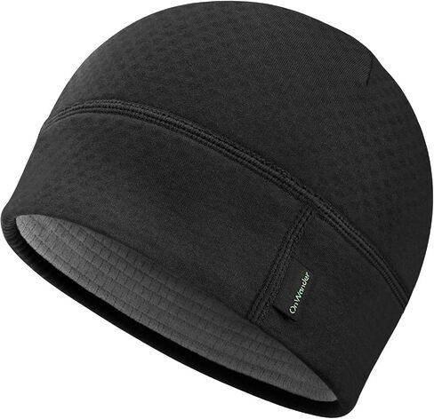 Winter Sports Beanie for Men Women - Uni-Directional Sweat Transport Thermal Skull Cap for Running Cycling Commuting in Saudi Arabia