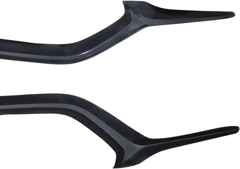 Secosautoparts 2pcs الشبكة الأمامية إدراج تغطية صب ABS متوافق مع Mazda Cx-5 Cx5 2022 2023 2024 Gloss Black Expressions in Kuwait