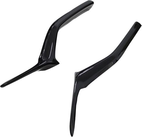 Secosautoparts 2pcs الشبكة الأمامية إدراج تغطية صب ABS متوافق مع Mazda Cx-5 Cx5 2022 2023 2024 Gloss Black Expressions in Kuwait