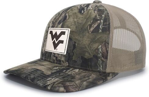 غطاء رأس باسيفيك NCAA Collegiate Camo Snapback Trucker غطاء خلفي شبكي مسامي مثالي للاستخدام في الهواء الطلق والمغامرات in Saudi Arabia