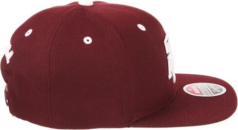 ZHATS Z11 6-Panel Superstar Snapback Cap - NCAA Flat Bill, One Size Adjustable Baseball Hat in Saudi Arabia