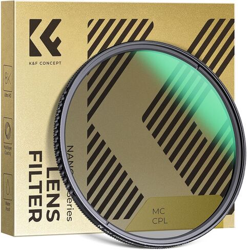 K&F CONCEPT 40.5mm Circular Polarizing Waterproof 24 Multi-Coated CPL Filter in Saudi Arabia