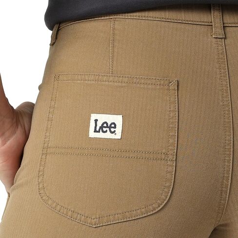 بنطال Lee نسائي Ultra Lux متوسط ​​الارتفاع مريح بأرجل مستقيمة in Kuwait