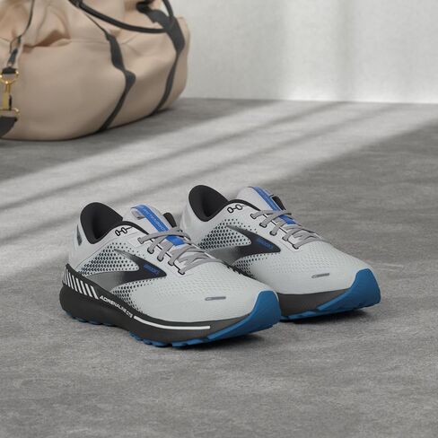 Brooks Adrenaline Gts 22 Sneakers for Men - Textile Lining, Synthetic Sole, and Soft Cushioning for Smooth Ride in Kuwait