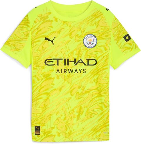 PUMA Kids Manchester City FC 2025/26 Soccer Goalkeeper Jersey in Saudi Arabia