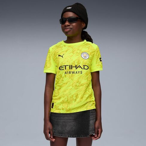 PUMA Kids Manchester City FC 2025/26 Soccer Goalkeeper Jersey in Saudi Arabia