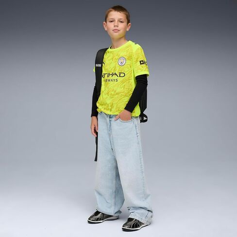 PUMA Kids Manchester City FC 2025/26 Soccer Goalkeeper Jersey in Saudi Arabia