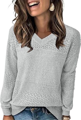 نوراكورا للسيدات الخامس سيفرات الكروشيه كروشيه خفيفة الوزن متماسكة سترة سور سبيكة طويلة الأكمام طويلة الخريف 2025 ملابس in Kuwait