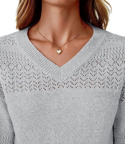 نوراكورا للسيدات الخامس سيفرات الكروشيه كروشيه خفيفة الوزن متماسكة سترة سور سبيكة طويلة الأكمام طويلة الخريف 2025 ملابس in Kuwait