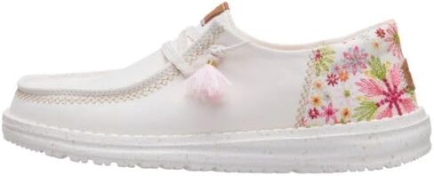 Heydude Wendy Funk مطرزة الأزهار الحجم الأسود 9 ، أحذية نسائية ، متسكعون ، مريح وخفيف الوزن in Kuwait