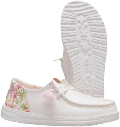 Heydude Wendy Funk مطرزة الأزهار الحجم الأسود 9 ، أحذية نسائية ، متسكعون ، مريح وخفيف الوزن in Kuwait