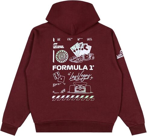 سويت شيرت بقلنسوة للرجال من F1 Las Vegas Grand Prix in Kuwait