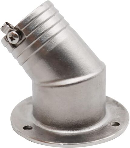 1-1/2 Inch Filler Neck Universal Fuel Filler Neck Boat Fuel Tank Water Deck Fuel Filler Angled Neck Refueling Port with Key Replacement for Boat Yacht Caravan in Saudi Arabia