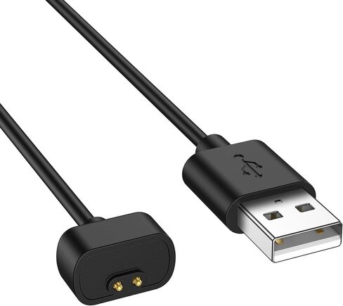 شاحن Amzpas USB A متوافق مع Amazfit Band 7، سلك كابل شحن مغناطيسي بديل لتتبع اللياقة البدنية Amazfit Band 7، 3.3 قدم/100 سم in Kuwait