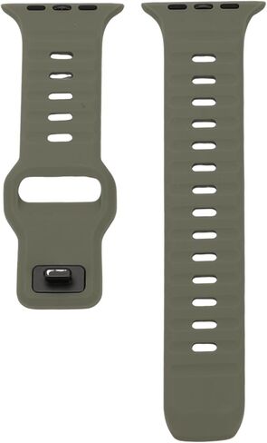Adjustable Silicone Sport Band for Smartwatch Soft Lightweight Flexible Strap Comfortable and Easy to Switch Watch Strap in Saudi Arabia