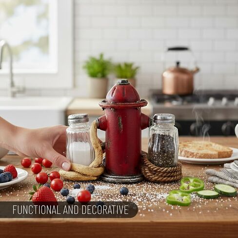 Pine Ridge Bigfoot Sasquatch Salt and Pepper Shaker - اثنان من الهزازين الزجاجيين ، و CADDY BIGFOOT CADDY للتوابل والتوابل ، للمطبخ ، أو تناول الطعام أو ديكور الطاولة in Kuwait