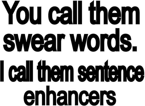كوب CafePress You Call Them Swear Words كوب قهوة من السيراميك سعة 11 أونصة (325 مل). in Kuwait