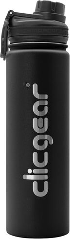 زجاجة مياه جولف معزولة من الفولاذ المقاوم للصدأ من Clicgear - تناسب عربات الدفع - 22 أونصة، محكمة الغلق بتفريغ الهواء، غطاء رياضي مانع للتسرب، بارد 24 ساعة، خالي من مادة BPA in Kuwait