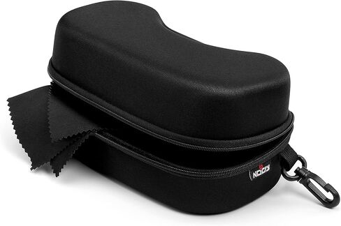 NoCry Storage Case for Safety Glasses with Felt Lining, Reinforced Zipper and Handy Belt Clip in Kuwait