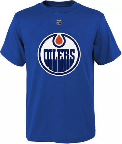 تي شيرت Outerstuff Connor McDavid Edmonton Oilers #97 للشباب الأولاد مقاس اسم اللاعب ورقمه in Saudi Arabia