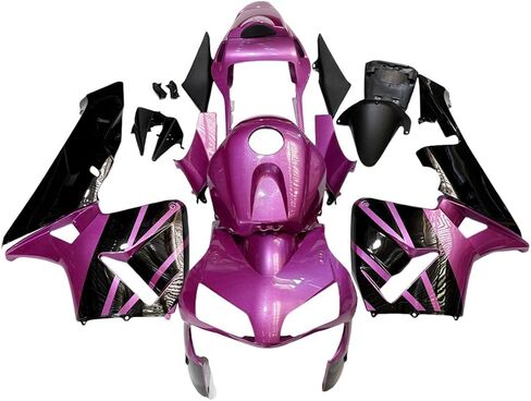 طقم جسم Fairings لـ Honda CBR600RR 2003 2004 CBR 600RR 03 04 F5 ABS Plastic Fairing Kit Injection Processwork Podywork Podyframe Red Black 3 in Kuwait