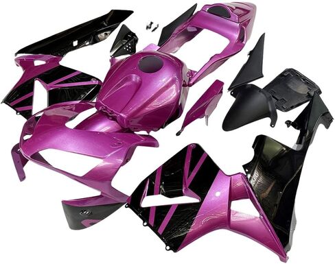 طقم جسم Fairings لـ Honda CBR600RR 2003 2004 CBR 600RR 03 04 F5 ABS Plastic Fairing Kit Injection Processwork Podywork Podyframe Red Black 3 in Kuwait