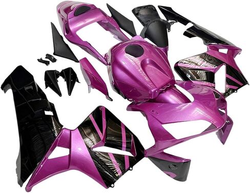 طقم جسم Fairings لـ Honda CBR600RR 2003 2004 CBR 600RR 03 04 F5 ABS Plastic Fairing Kit Injection Processwork Podywork Podyframe Red Black 3 in Kuwait