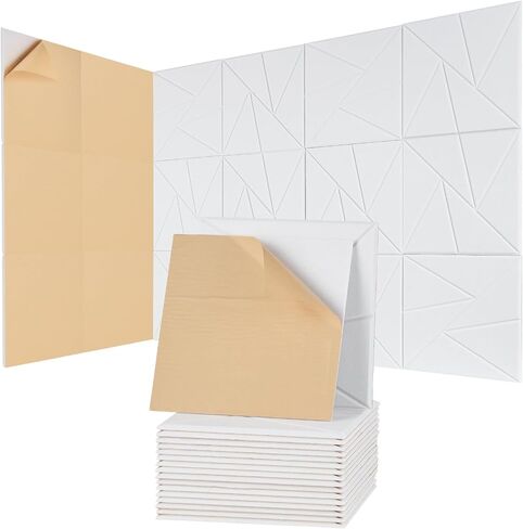 VEVOR 8 Pack Art Acoustic Panels, 63 x 23.62 x 0.4 inch Soundproof Wall Tiles, Self Adhesive Decorative Sound Dampening Absorbing Boards for Home, Office, Studio, Gaming Room,Theater,Forest in Saudi Arabia