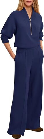 SENSERISE Womens Lounge Sets Sweatsuits 2 Piece Outfit Fall Matching Sweat Sets Airport Travel Outfit Tracksuit in Saudi Arabia