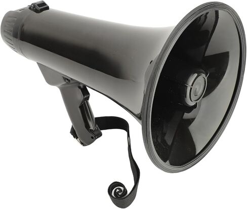 Portable Speaker Potential of a Portable Megaphone with a Microphone for Meetings, Training, Speech - Plastic Material in Saudi Arabia
