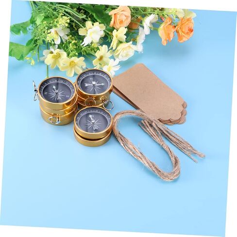 GANAZONO Compass Wedding Favor Set 10pcs Pocket Compass Pendant Decorative Party Favor Families Friends in Saudi Arabia
