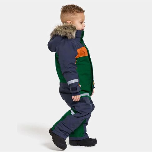 Snow Suits Kids One Piece Windproof Ski Suit Warm Fleece Lined Snowsuits Winter Outdoor Snowboarding Overalls 1-14 Y in Saudi Arabia