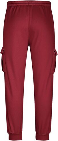 الصوف البضائع Sweatpants للرجال مفتوحة أسفل السراويل البضائع الفضفاضة الرباط عادية مرونة الخصر تجريب السراويل ث/جيوب in Kuwait