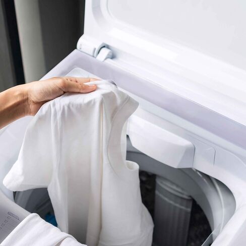 RCA RPW091 0.9 Cu Ft Top Load Portable Washing Machine Washer on Wheels, White in Saudi Arabia