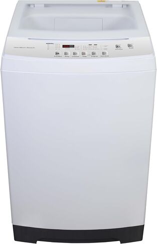 RCA RPW091 0.9 Cu Ft Top Load Portable Washing Machine Washer on Wheels, White in Kuwait