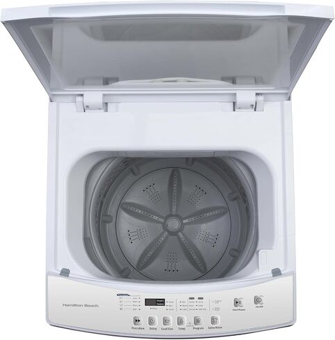 RCA RPW091 0.9 Cu Ft Top Load Portable Washing Machine Washer on Wheels, White in Kuwait