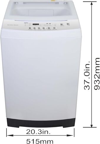 RCA RPW091 0.9 Cu Ft Top Load Portable Washing Machine Washer on Wheels, White in Kuwait