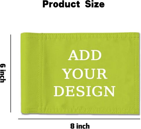 Custom 3PCS Golf Flags Personalized Double-Sided Mini Pin Golf Flag with Tube Inset Putting Green Flags -6x8inch in Saudi Arabia