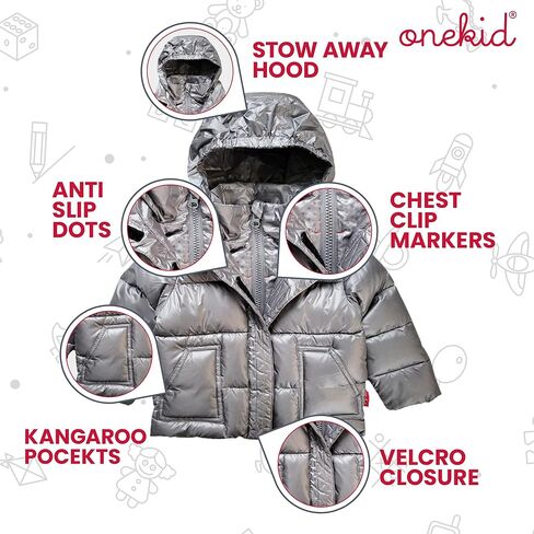The Road Coat Vegan Allergy-Friendly | Car Seat Safe Jacket | Crash Tested | Unisex | Fast In & Out | 6 Months - 8 Years in Saudi Arabia