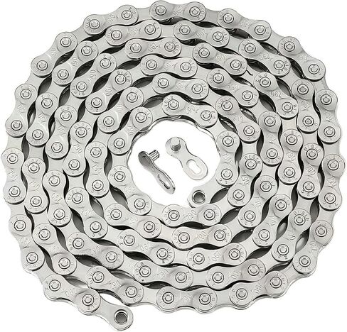 سلسلة دراجة 7 سرعات ، 1/2 × 11/128 بوصة ، 116 روابط ، بنية ، متوافقة مع Shimano/SRAM/Campagnolo in Saudi Arabia