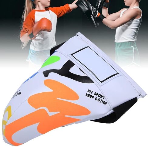 Children Groin Guard, Boxing Kickboxing MMA Muay Thai Sparring Groin Guard Protective Gear for Sanda Taekwondo Training in Saudi Arabia
