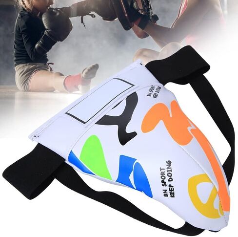 Children Groin Guard, Boxing Kickboxing MMA Muay Thai Sparring Groin Guard Protective Gear for Sanda Taekwondo Training in Saudi Arabia