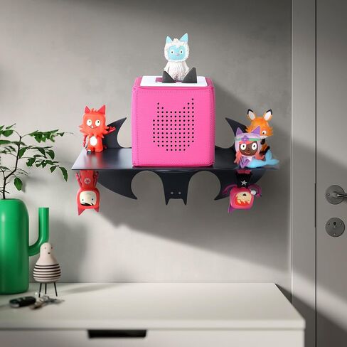Tonies Storage Shelf for Tonies Box Organizer & Tonies Figures – Magnetic Metal Floating Shelves for 25~40 Tonies Characters ＆ Toniebox 1/2 Player, Designed for Kids' Gifts, Giraffe Shape in Saudi Arabia