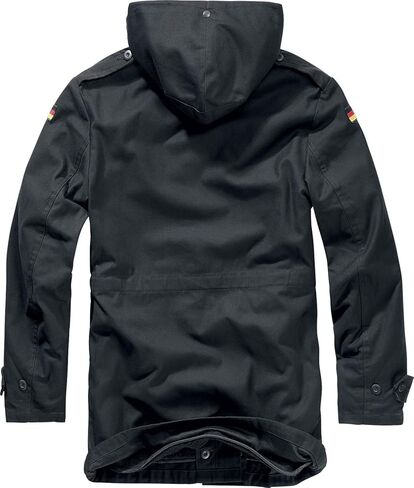 Brandit Men Parka BW Flag, Color:Olive, Size:62/6XL in Saudi Arabia